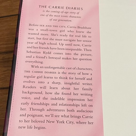 The Carrie Diaries Hardcover Book - Picture 2 of 6